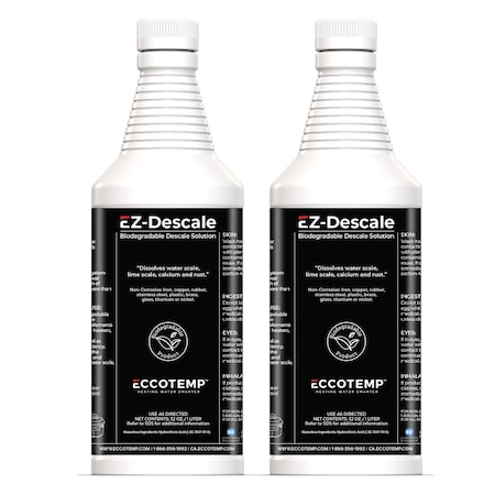 Eccotemp System Descaler Solution - 32 oz., PK 2 EZL32OZ-2